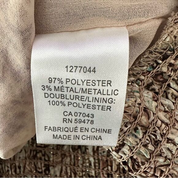 JOIE Paisley Long Sleeve Top Size M - Picture 4 of 5